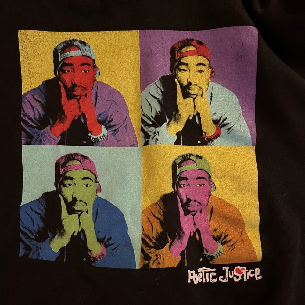 Tupac Poetic Justice Hoodie // Men’s XL // Good Condition